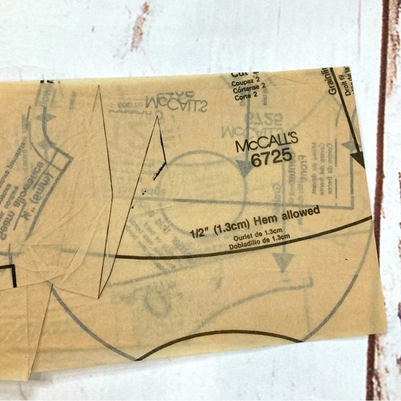 McCall’s #6725 Button Up! Craft Patterns Vintage 1993 DIY - Picture 10 of 11